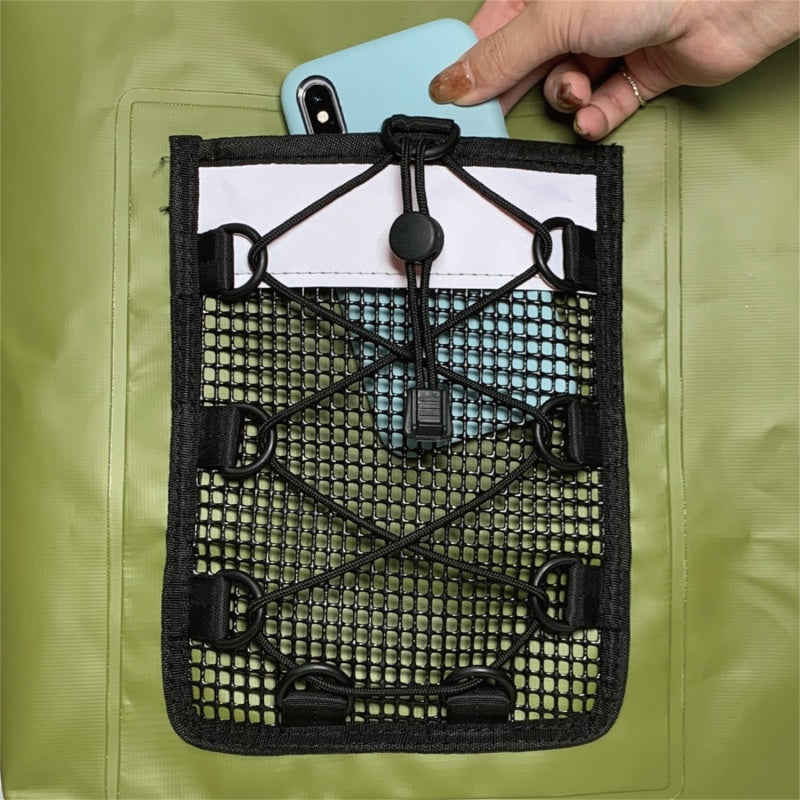 3D MAXpider Roll-Top Dry Bag Backpack - Black 6117-09