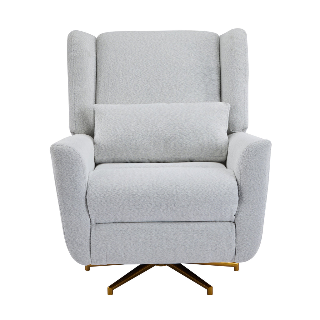 Upholstered 360° Swivel Power Recliner Chair