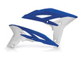 Acerbis 10-13 Yamaha YZ250F/ 12-15 WR450F Radiator Shroud - Blue/White 11/12 2171761006