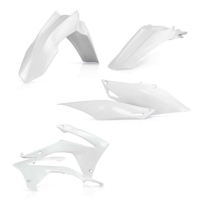 Acerbis 14-17 Honda CRF250R/13-16 CRF450R Plastic Kit - White 2314400002