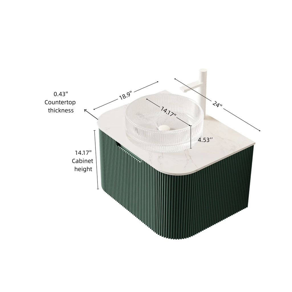 Dina 24" Bathroom Vanity & Sink
