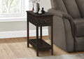 2 Tier Accent Table with Storage Drawer