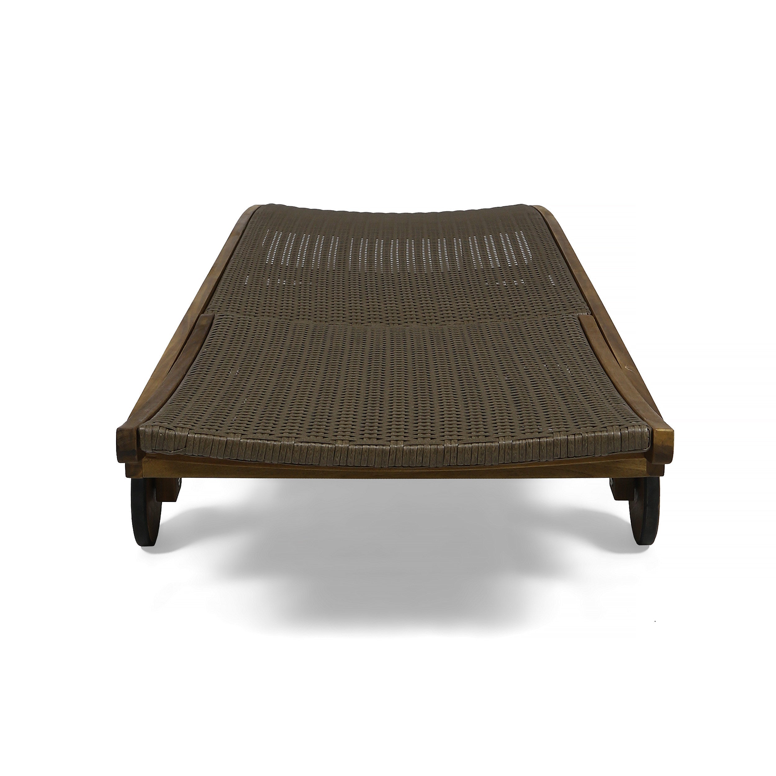 Banzai Chaise Lounge With Pull-Out Tray Set Of 2
