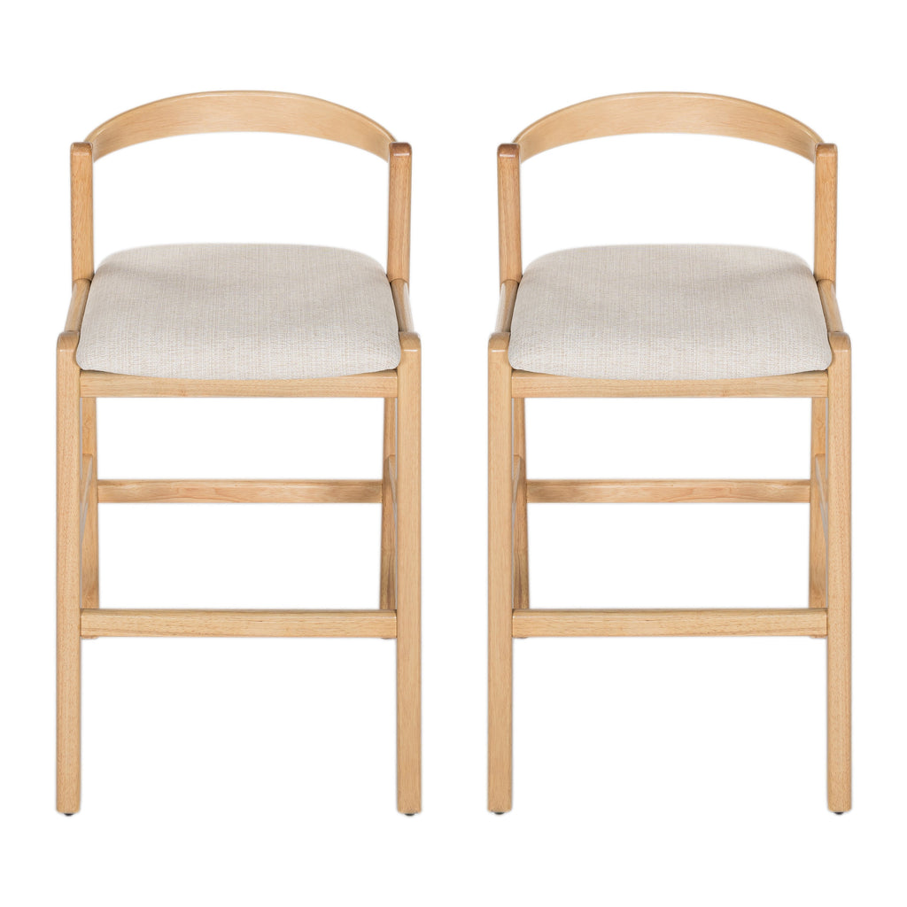 Balmain Indoor Rubberwood Barstool