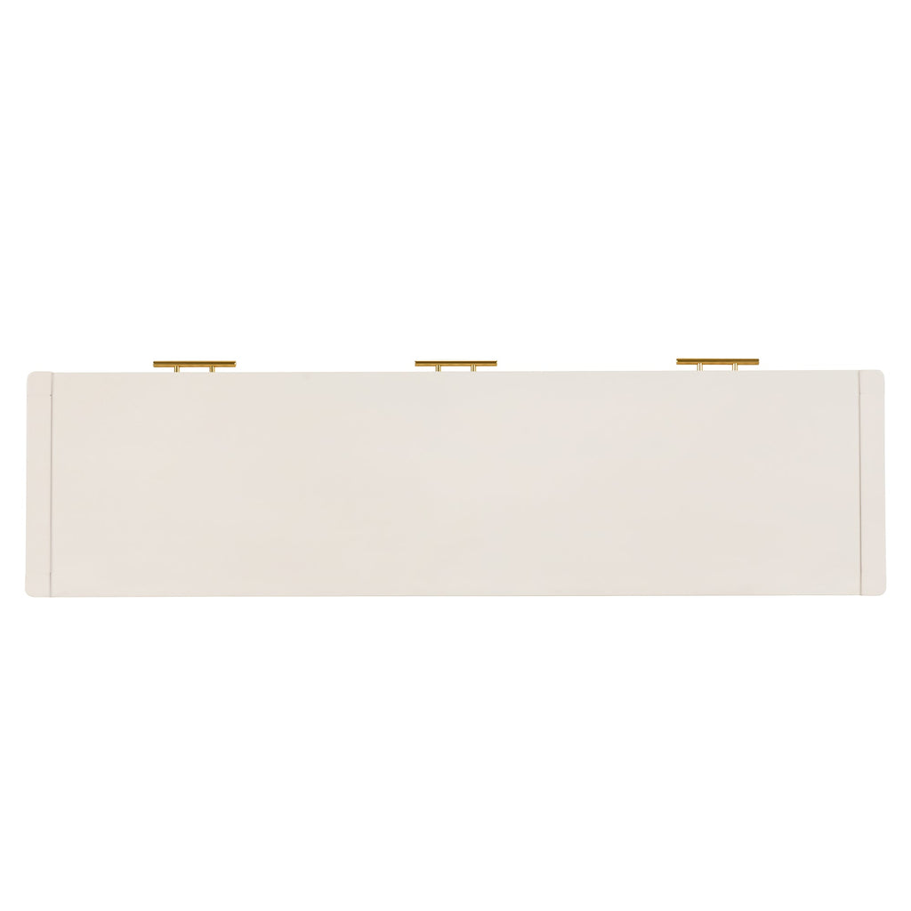 U_Style 60" Painted Console Table with 3 Drawers