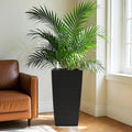 Pack of 2 Square Planters for Garden