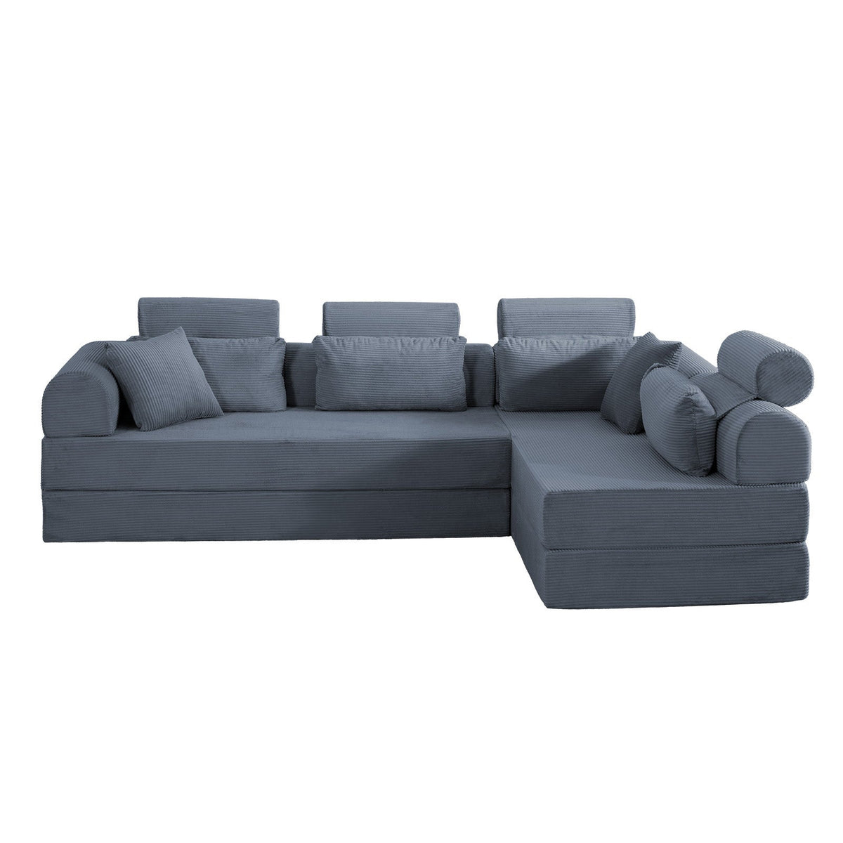 L Shape Modular Sectional Sofa - Compressed Sectional Sofa