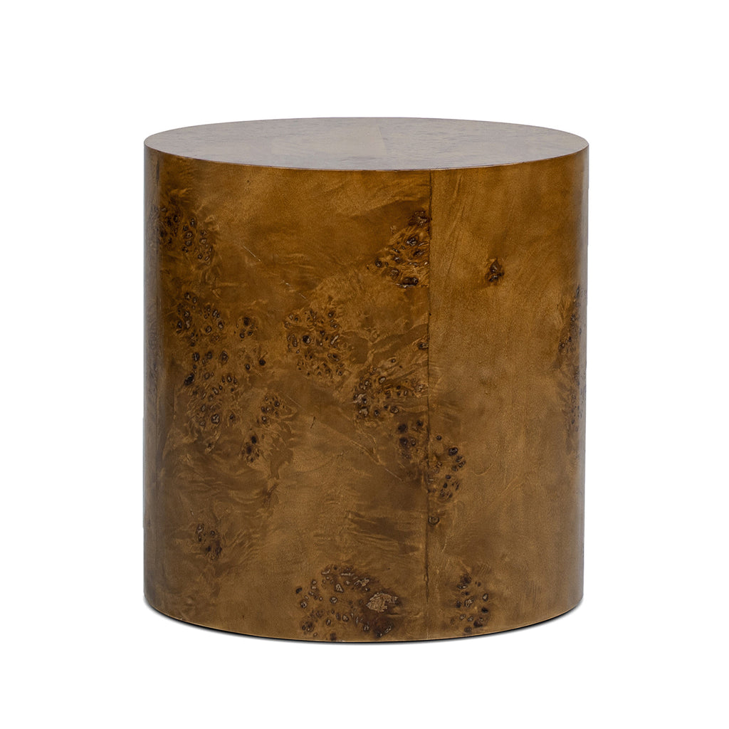 Nebula 20" Accent Oval Pillar Side Table