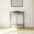 Justino Half-Moon Console Table
