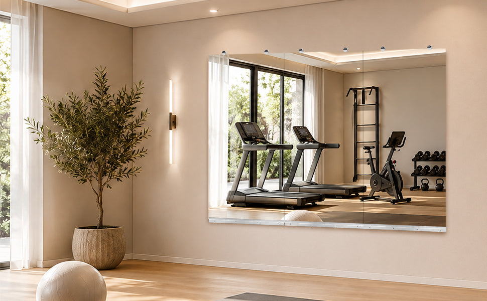 Gym Mirror 24x48 Inch - 3pcs