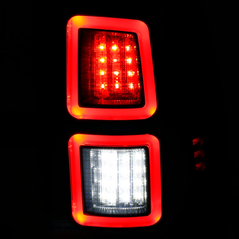 Anzo LED Black 13-17 Dodge Ram 1500/2500/3500 LED Taillights Black