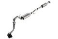 Borla F-150 2021 2.7L/3.5L 4dr CC SB EC STB Lar/KingR/Plnm/LTD 3/2.25 DSE CB Touring BLK CHR Tips 140870BC