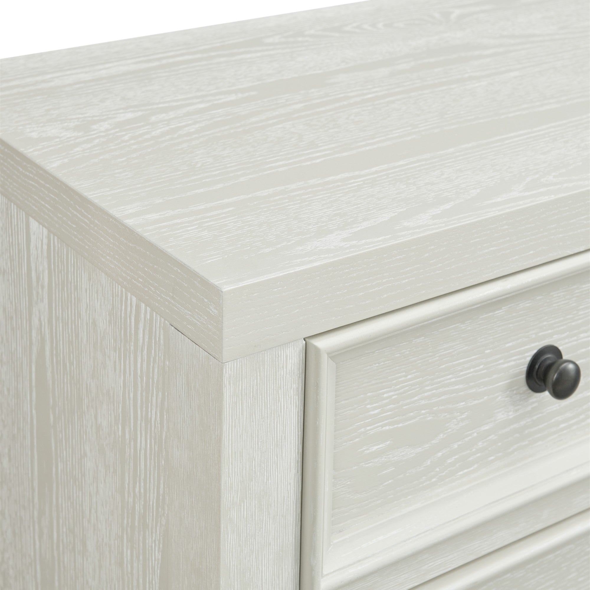 Gypsum Whitewash 8-Drawer Dresser