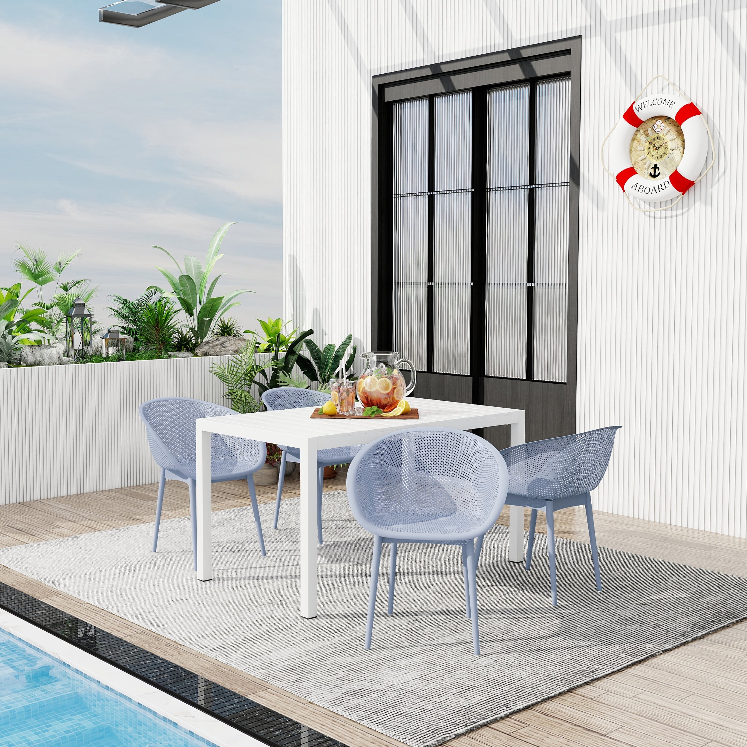 Summer - 2-Pack Modern Lounge Chairs