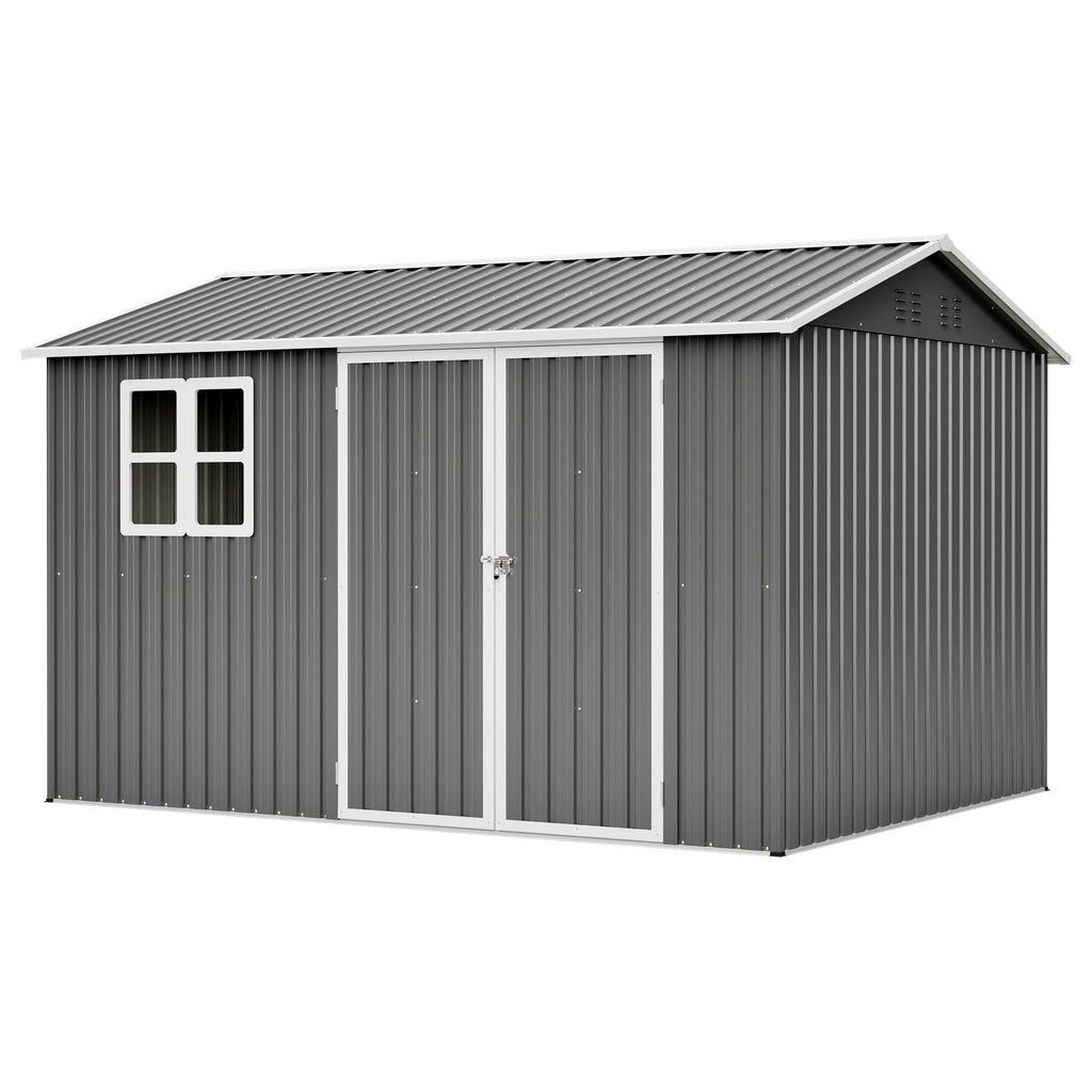 10'x8' Oversized Steel Storage Shed