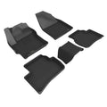 3D MAXpider 3D MAXider 22-23 Toyota Corolla Cross AWD Kagu Black Floor Mats - Row 1/2 L1TY29401509