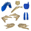 Acerbis 18-23 Yamaha YZ250F/450F/450FX/ 21+ YZ250FX (w/ Tank Cover) Full Plastic Kit - Blue/Gold 2736357837