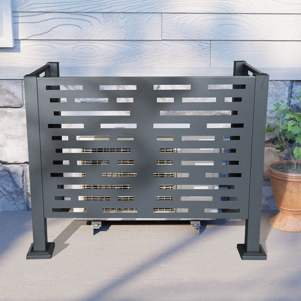 4ft x 2ft Air Conditioner Fence for Outdoor Units