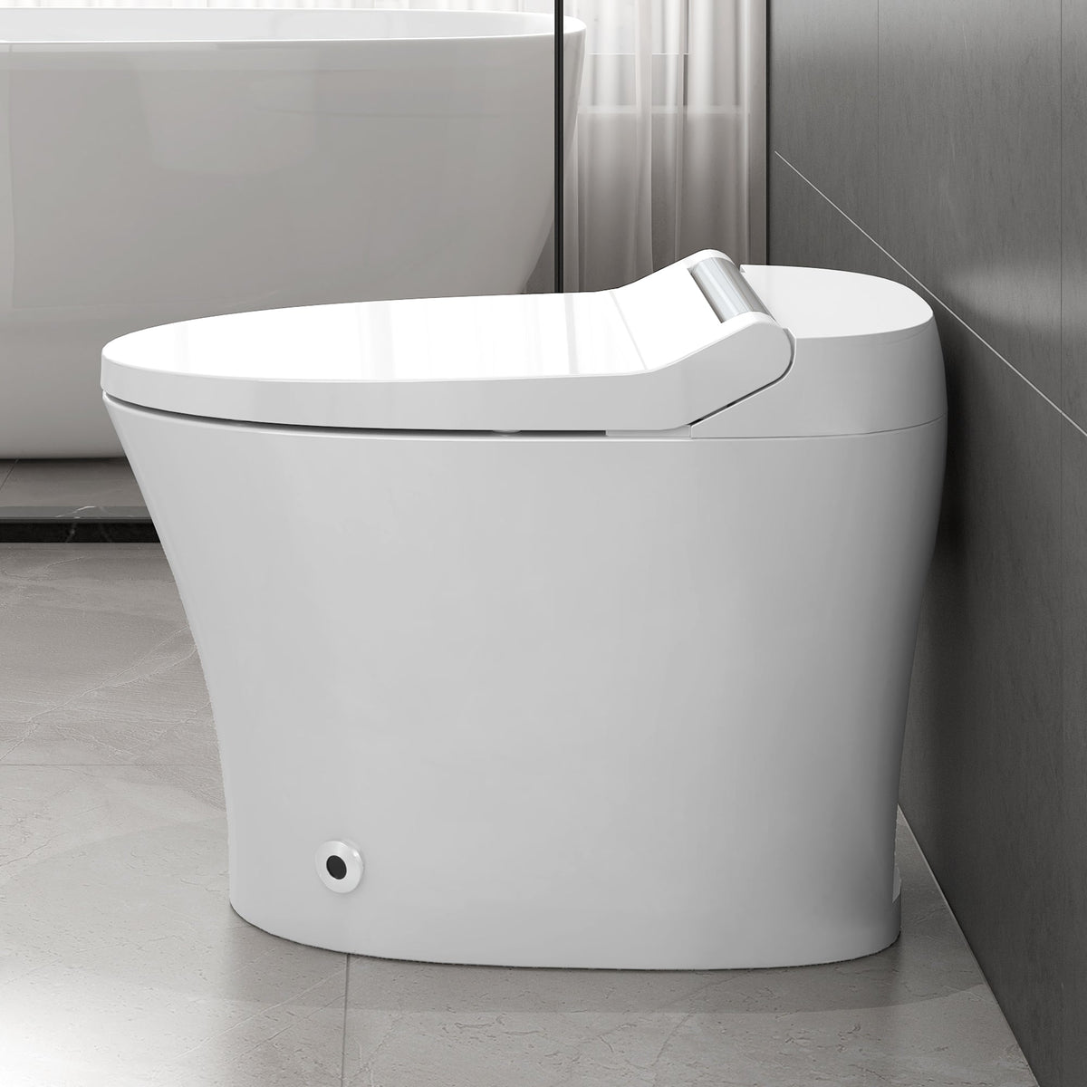 Smart Toilet with Built-in Heated Seat