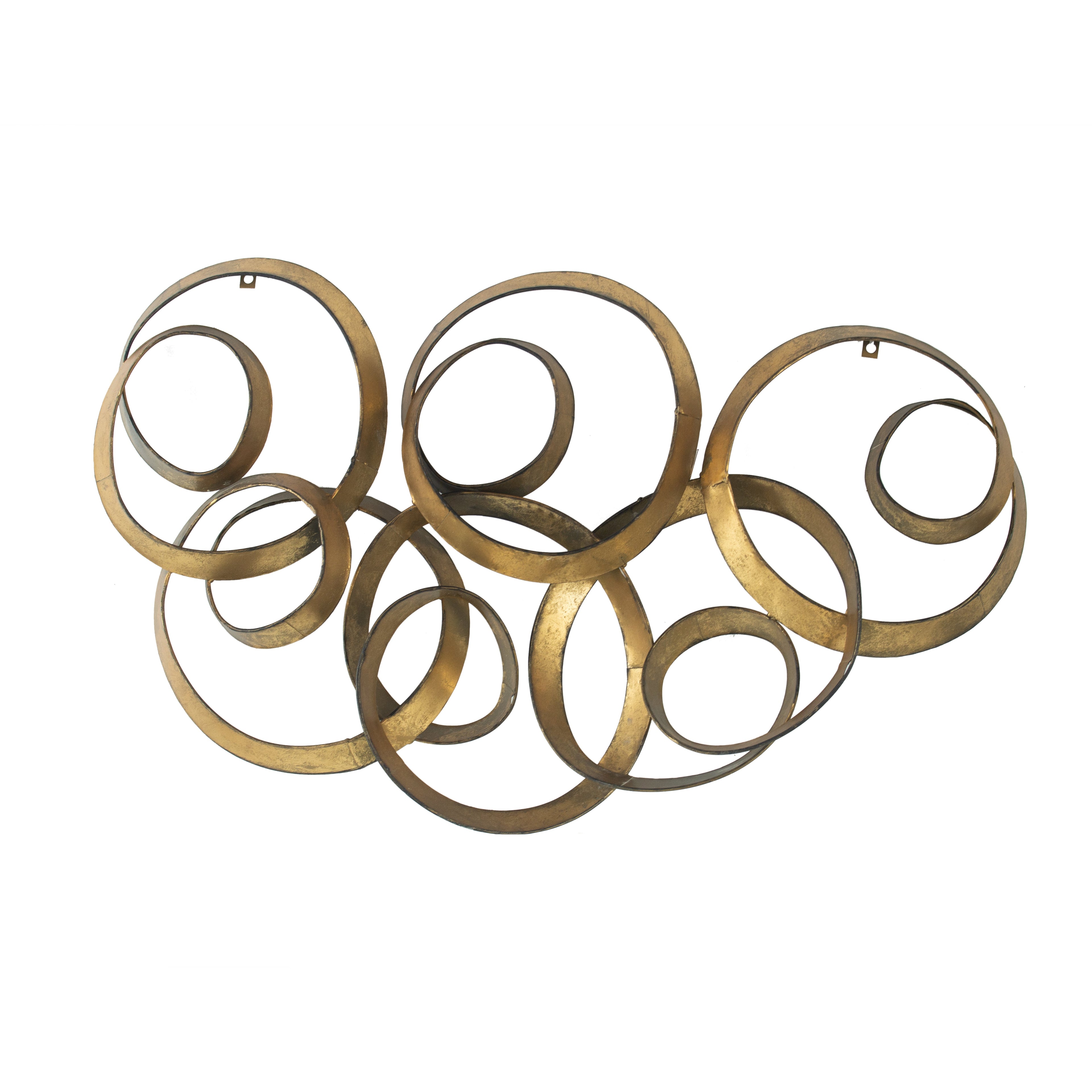 Seretha Gold Leaf Wall Décor