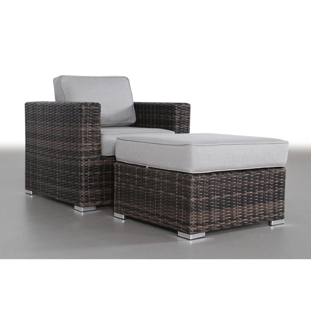 Comfortable Upholstered Accent Armchair – No Assembly Required