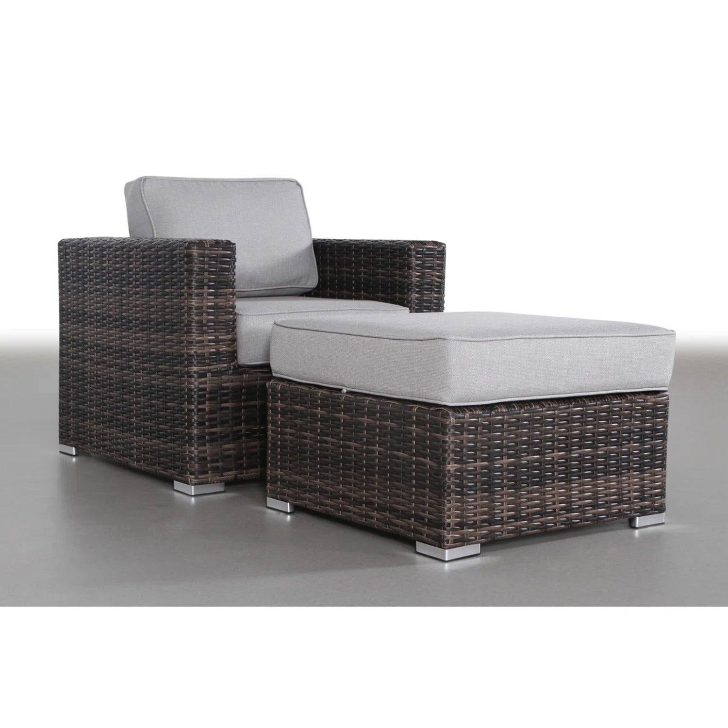 Comfortable Upholstered Accent Armchair – No Assembly Required