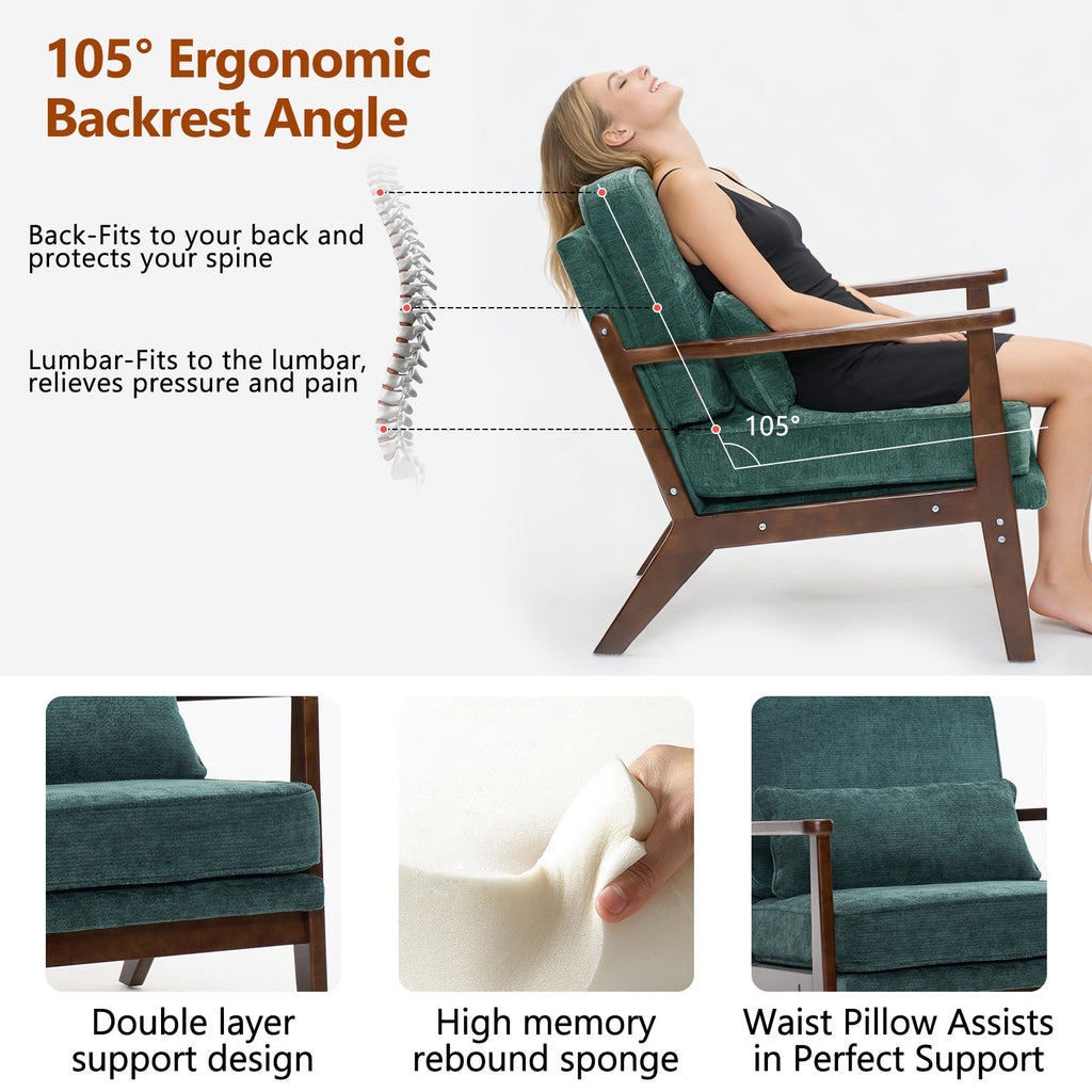 Mid-Century Modern Lounge Chair