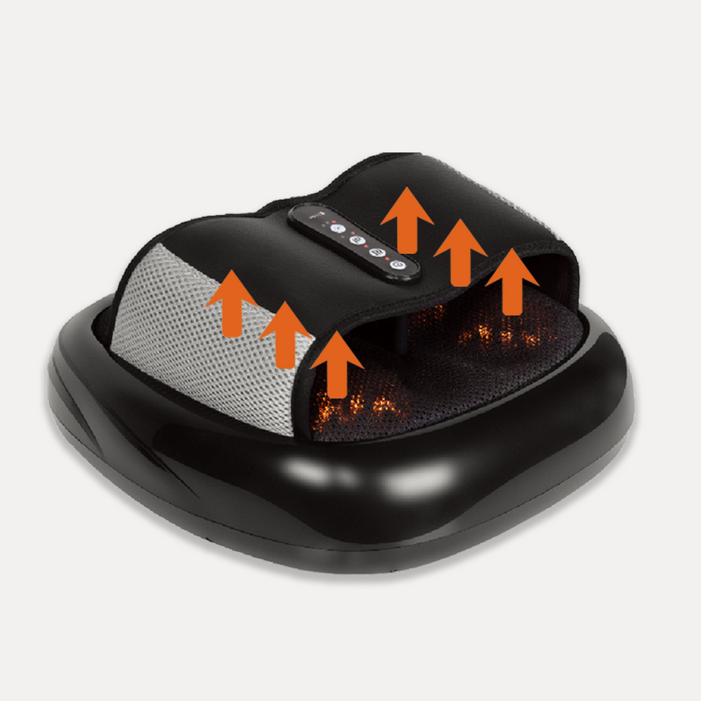 Foot Massager with Heat - Black