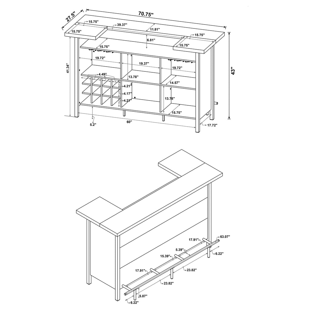 Menimen Home Bar Unit