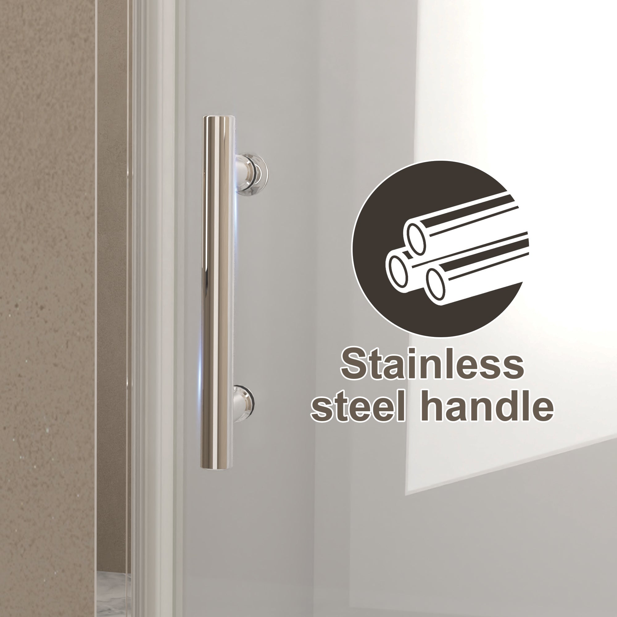 33-32" x 72" Bifold Shower Door