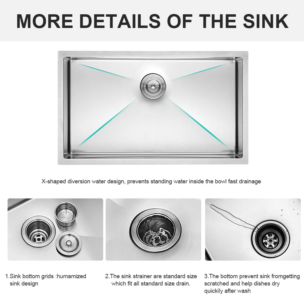 32 Inch Undermount Kitchen Sink