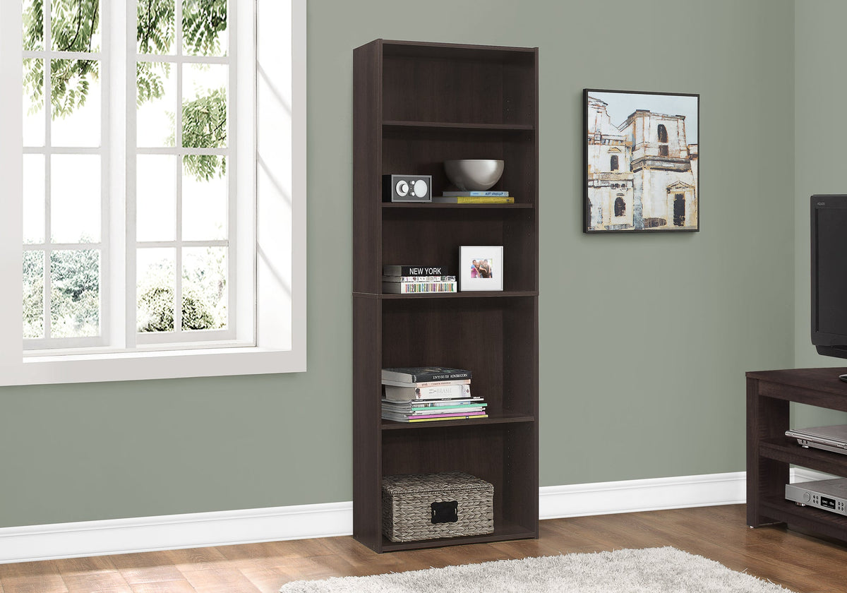 6-Tier Bookshelf - Office & Bedroom