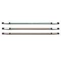 Anzo Bed Rail Lights Universal LED Utility Bar Chrome