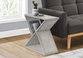 Accent Table - Modern Grey Wash Finish