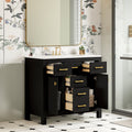 36'' Bathroom Vanity with Ceramic Sink Combo Set
