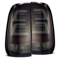 AlphaRex 97-03 Ford F-150 (Excl 4 Door SuperCrew Cab) PRO-Series LED Tail Lights Jet Black 654010 *Discontinued