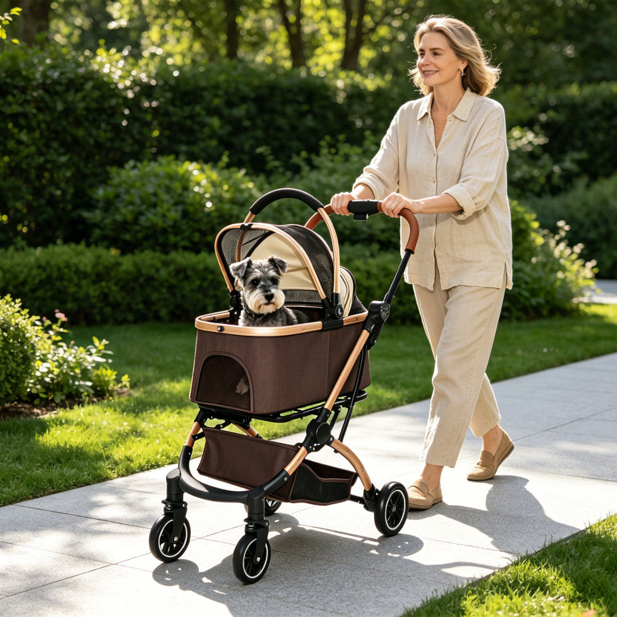 Pet Stroller for Dogs and Cats