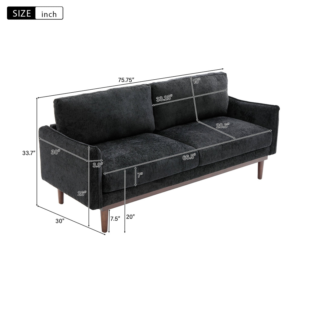Modern Style Loveseat Sofa