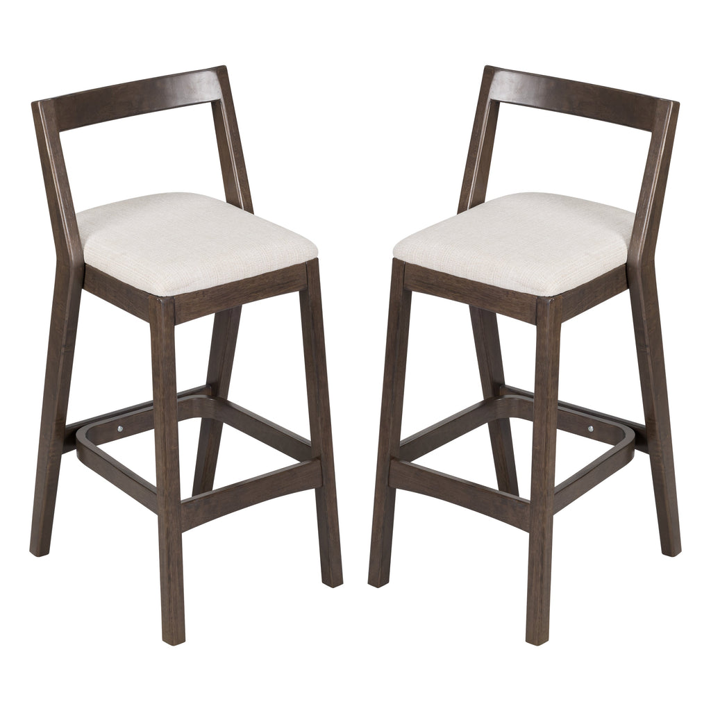 Jasper Indoor Rubberwood Barstool