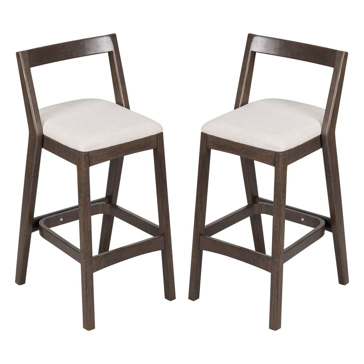 Jasper Indoor Rubberwood Barstool