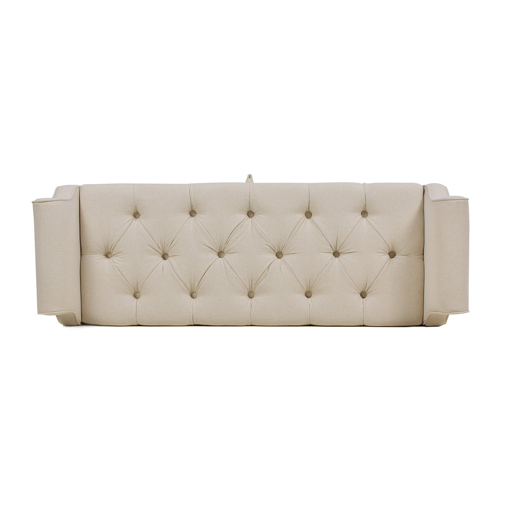 Jacqueline 57.5" Tufted Roll Arm Storage Bench