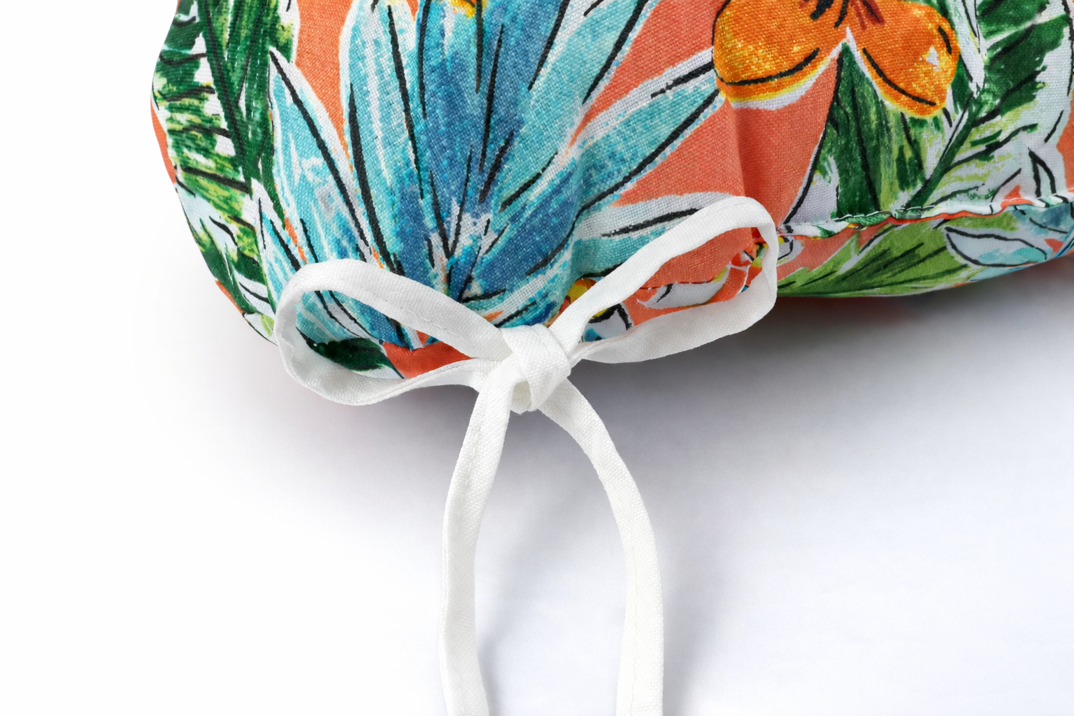 Outdoor Chair Cushions Set of 2, Bright Coral