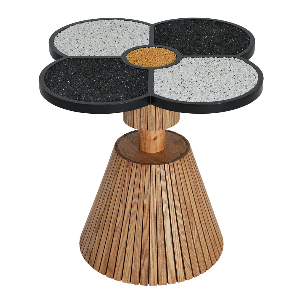 Unique Four-Leaf Clover Side Table