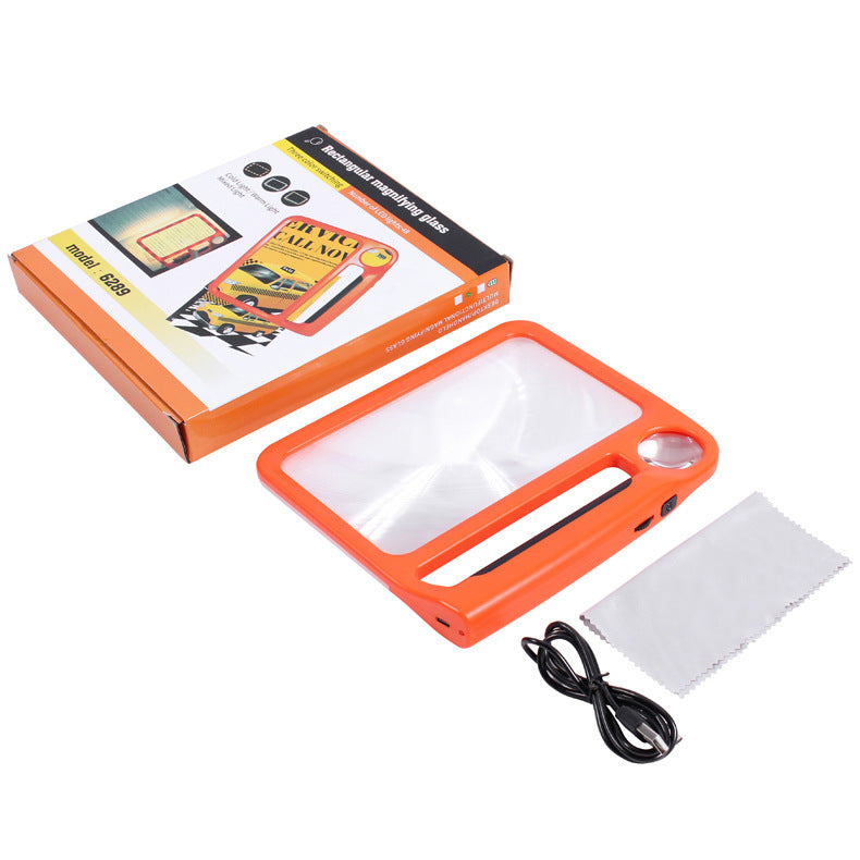 Rechargeable WarmCool Light With Brightness Adjustment