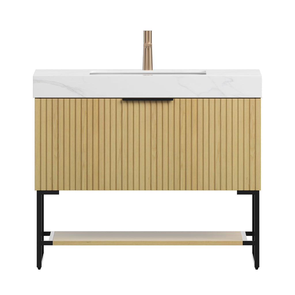 YOLAN 36" Bathroom Vanity & Sink
