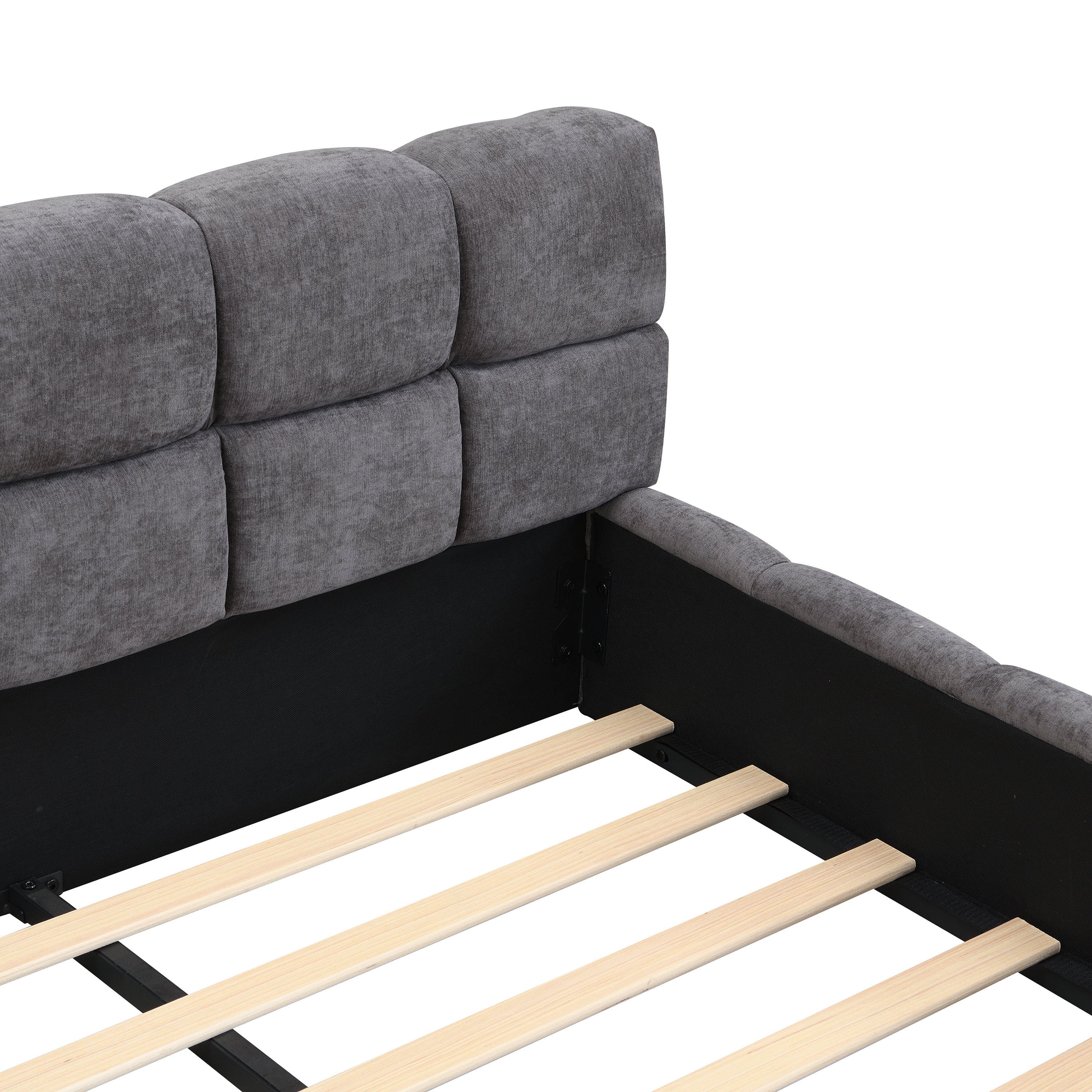 Elegant Upholstered Bed