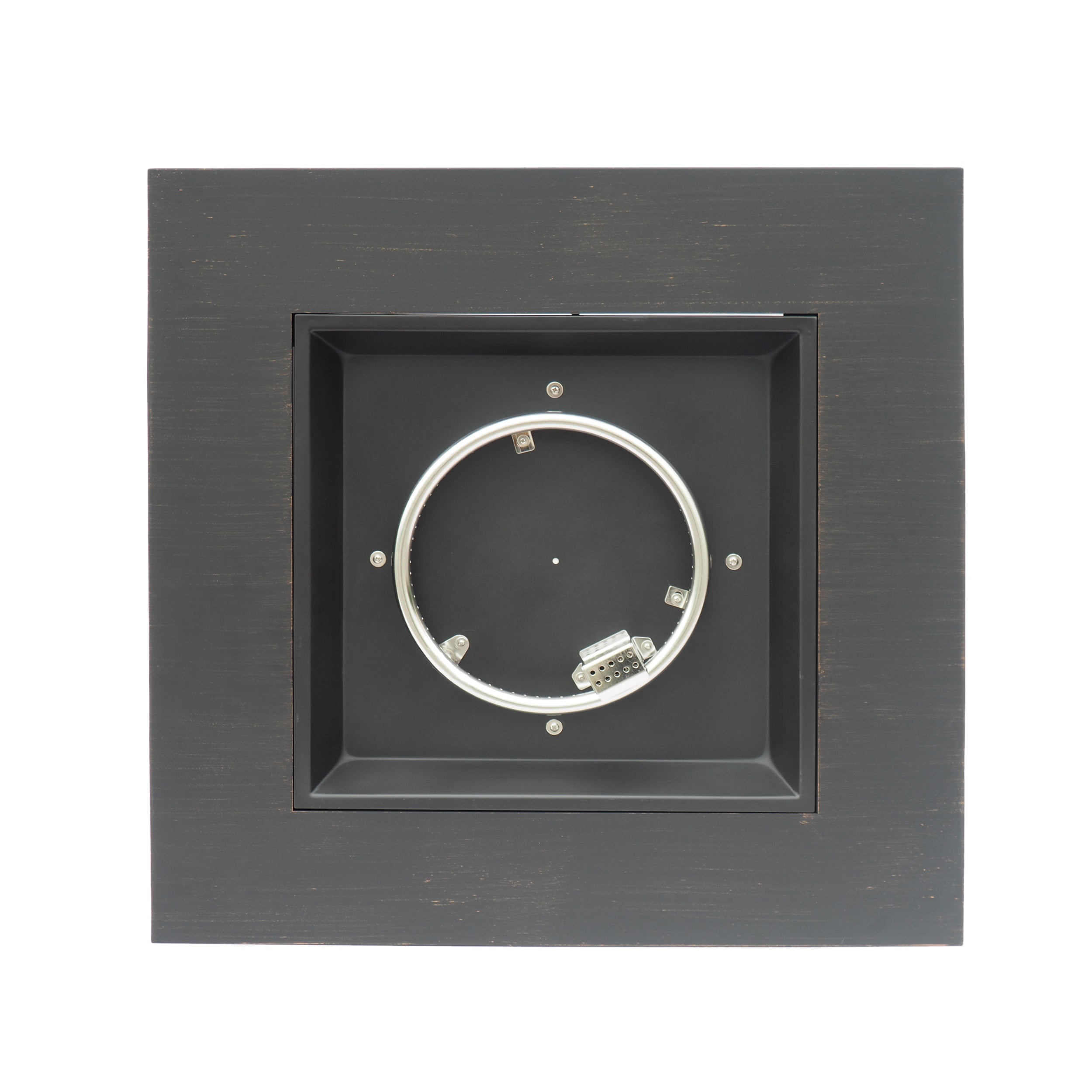 33" Outdoor Iron Square Propane Fire Pit