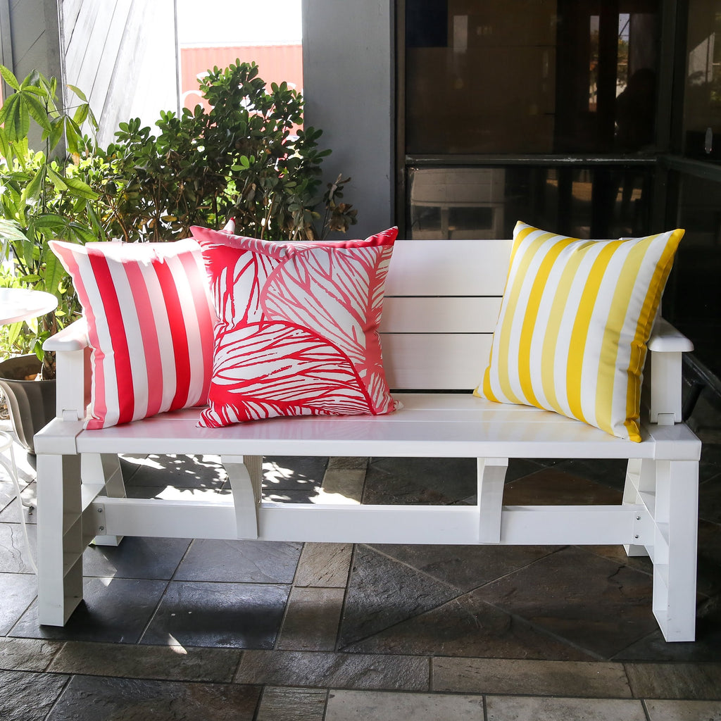 Leaf Vein Outdoor & Indoor Set of 2 Pillows