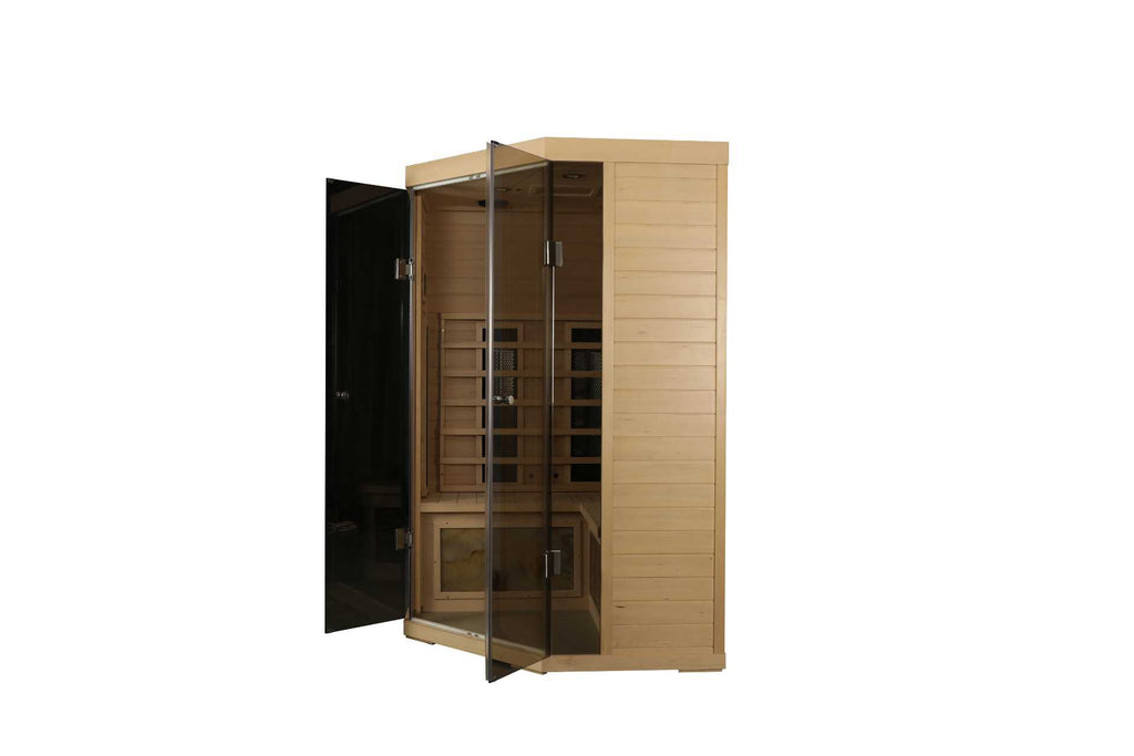 5-Person Hemlock Far-Infrared S Model Sauna