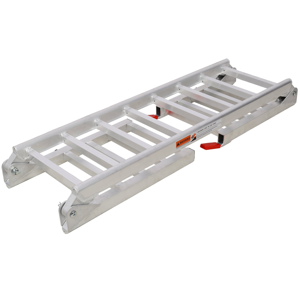 Aluminum Ramp 1,400 LBS/Pair, For Motorcycle/Lawn Mower/ATV Ramp
